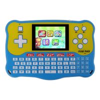 Kids Tablet, Learning Pad with 102 Activities Tablet with ABC Alphabet/Words/Music/Math, Interactive Educational Electronic Toys (Blue)