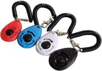 4 Pack Dog Training Clicker with Wrist Strap, Pet Training Clicker Set