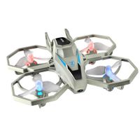 Drones RC Shuttle Drone  Kids Beginners  Quadcopter 3D Flip, Auto Hovering，Dual Batteries  Birthday Christmas Gift color White