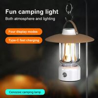 Outdoor Portable Light Camp Adventuridge Rechargeable Terrace Garden LED Camping Lantern Camping Lamp For Table Tent