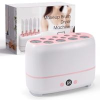 Makeup Brush Dryer Machine,Can Drying 12pcs Makeup Brushes,2pcs Sponges Or Powder Puff AT Once,Baked Slowly At Constant Temperature