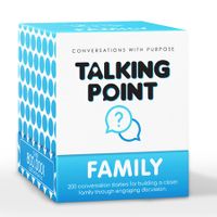 200 Family Conversation Cards for Family Dinner Table and Road Trips Family Version