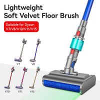 Electric Wet Dry Mopping Head Soft Brush Compatible With Dyson V7 V8 V10 V11 V15 Floor Scrubber With WaterTank