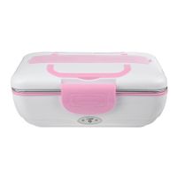 Multifunctional Electric Lunch Box Fast Heating Plug-in Heating InsulationUS PlugPink