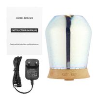 3D LED Ultrasonic Diffuser Humidifier Aroma Essential Oil Diffuser Mist HumidifierUS Plug
