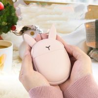 Hand Warmers Quick Heating Two-stage Thermostat 4000 mAh Power Bank Function Safe and Explosion-proofPink