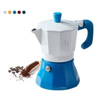 150/300ML Moka Pot Aluminum Espresso Coffee Maker Stovetop Italian Coffee Brewer Coffee Machine Kitchen Coffeeware300mlRed