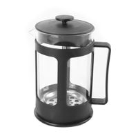 Coffee Press 350ML/600ML French Press Coffee/Tea Brewer Pot Maker Kettle Stainless Steel Glass Plunger Coffee Pot600ml