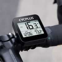 GPS Bike Computer, Wireless Cycling Computer with Automatic Backlight, Bicycle Speedometer Odometer with Waterproof and Lager Battery, Provide Professional Data Analysis