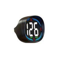 H2 Digital Speedometer GPS HUD Universal All Cars Head Up Display Vehicle Speed Compass MPH KMH Speed Gauge Plug and Play