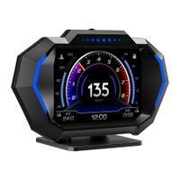 HUD Heads Up Display for Car, OBD and GPS Multi Data Monitor Digital Speedometer for Most Vehicles After 2008