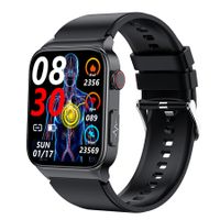 1.83 inch HD Screen ECG Monitor  Rate  Pressure SpO2 Monitor Fitness Tracker 280mAh Battery BT 5.1 IP68 Waterproof ECG and ECG band without watch