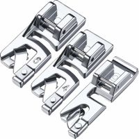 Narrow Rolled Hem Sewing Machine Presser Foot Set Suitable for Household Multi-Function Sewing Machines 3 mm,4 mm and 6 mm (3)
