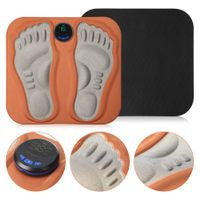 3D EMS Foot Massager Pad Calf Foot Automatic Mat Relaxes Muscles USB Charging