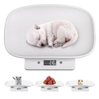 Digital Small Animals Scales for Weighing,Puppy Whelping Scale Weigh Your Kitten,Rabbit with High Precision,Multifunction Electronic Baby Scales for Small Dogs Cats Crawl Pet
