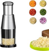 Manual Pressed Chopper, Manual Pressed Chopper Garlic Chopper, Small Food Chopper Food Chopper Manual Hand (1pcs)