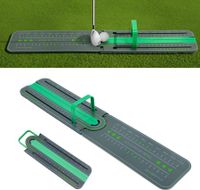 Golf Precision Distance Putting Drill, Golf Putting Alignment Rail for Golf Lover