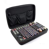 Battery Organizer Storage Case Holder, Batteries Variety Pack Bag, Holds 146 AA, AAA, C, D, 9V, Lithium 3V Button Batteries