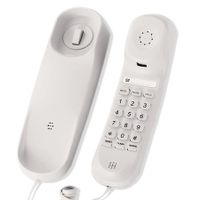 Landline Phone - Durable Corded Phone for The Office,Mini Phone uses HD Sound Chips,Making The Sound Clearer,It is Suitable for Office and Home use,and More (Warm White)