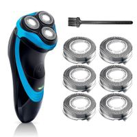 SH30 Replacement Heads for Philips Norelco Shaver Series 3000,2000,1000 and S738 with Durable Sharp Blade,Comfortcut Replacement Razor Blades for Philips Norelco S1560,SH30 Head,6 Pack