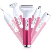 Electric Shaver for Women, Body Hair Removal, Nose, Facial Trimmer, Eyebrow Shavers, Legs, Armpits, Bikini Area, Pubic Armpits, Rechargeable