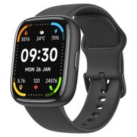 Smart Watch for Men Women,Alexa Built-in Smartwatch,1.83In Fitness Tracker,IP68 Waterproof 100+ Sport Mode Activity Tracker (Black)