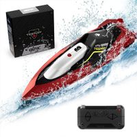 2.4G Wireless Remote Control Boat Speedboat Boys Water Toy High-Speed Racing Boat,Electric Model Toy Boat