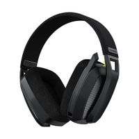 2.4GHz Wireless Gaming Headset with Mic for PS5, PS4, PC, Mac, Playstation 4 5, Bluetooth Gaming Headset with Flip Microphone, Gaming Headphones for Laptop Computer, Black