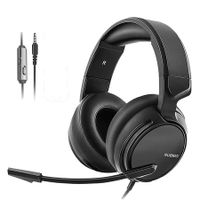 N12 Gaming Headset and  one Headset and PS4 Headset,3.5mm Surround Stereo Gaming Headphones with Mic Soft Memory Earmuffs for PC,Laptop, PS3