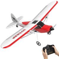 RC Planes Sport Cub S2 for Kids,2.4Ghz 2CH Remote Control Airlane Portable & Easy to Fly Outdoor Toy Gifts with Gyro Stabilizer for Beginner (Red)