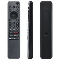 Sony RMF-TX910U TV Remote Control for Most Sony 2023 TVs, Includes Voice, Backlight and high end Metal Case