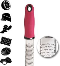 1 PCS Red  Classic Series Citrus Zester Stainless Steel Grater