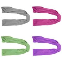 4 Packs Cooling Towel 40x 12In,Ice Towel,Microfiber Towel,Soft Breathable Chilly Towel Stay Cool (Multicolor)