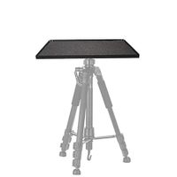 Tray Platform HolderProjector Tray, Laptop Tray Platform Holder Pallet for 3/8 inch or 1/4 inch Screw Tripod Stand Mount, 39 x 29 cm