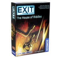 Departure: The House Of Riddles | Output: The Game: A Kosmos Game To Play As A Family, Card Game Based On An Escape Room Experience At Home, For 1 To 4 Players Ages 10 And Up