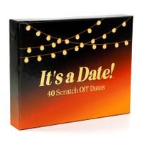 It's a Date!, 40 Fun Scratch Off Date Ideas for Him, Her, Boyfriend, Girlfriend, Wife, or Husband, Perfect for a Date Night, Special Gift for Couples