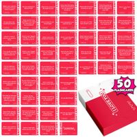 50 Couples Conversation Cards,Dating Card Game for Couples,Enjoy Better Relationships and Deeper Intimacy,Date Night,Valentine Card Games