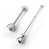 2 PCS Stainless Steel Egg Topper and Perfect Egg Opener for Soft Boiled Eggs  Egg Cracker for Hard Boiled Eggs