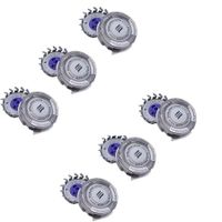 HQ8 Replacement Heads Compatible with Philips Norelco Aquatec Series, PT720, PT724, PT730, AT810, AT830, AT880, HQ7000 and HQ8000 Series, HQ8 Blades 6Pcs