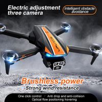 4K Three Camera Drone Brushless Four Axis Aircraft Electric Adjustment FPV With Optical Flow Obstacle Avoidance Drone