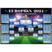 EURO 2024 Wall Chart,EURO 2024 Decorations,EUROS 2024 Wall Chart - A2 Size,EURO 2024 Fixtures Poster,Great EURO 2024 gifts for Family,Friends,Children