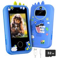 Kids Smart Phone Toys, Touch Screen MP3 Player, Learning Toys, Christmas Birthday Gifts Toys for Girls Boys