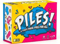 Piles Card Game Family Entertainment Travel Party Fun for Kids Ages 8+ Quick Memory Challenge Competitive Play