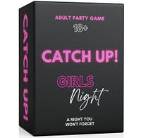 Catch Up Girls Night Party Game Spicy Thought Provoking Conversation Starters Fun Entertainment Humor Bachelorette Birthday Party