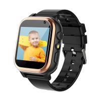 Kids Smart Watch with 16 Puzzle Games HD Touch Screen Camera Music Player Pedometer Alarm Clock Calculator Flashlight Kids Watches Gift, Black