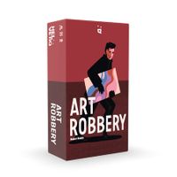 Robbery Card Game Art-Themed Strategy Game Fun Game for Family Game Night with Ages 8+,2-5 Players,Average Playtime 20 Minutes