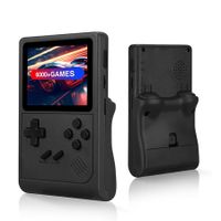 Handheld Games for Kids , Built in 6000+ Classic Retro Video Games, Portable Arcade Gaming Player,Boys Girls Travel Electronics Toys Birthday Gift,Black