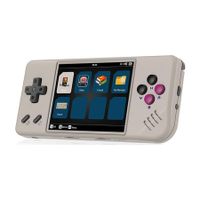 RG28XX Retro Handheld Game Console,2.83 Inch IPS Screen 3100mAH Battery Linux System, Built-in 64G TF Card 5000+ Games, Support Multimedia Application & HDMI TV Output (Gray)