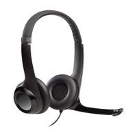 H390 Wired Headset for PC Laptop,  Stereo Headphones with Noise Cancelling Microphone