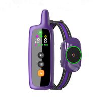 Dog Training Collar, Range up to 3300Ft, IPX 7 Waterproof E-Collar for Large, Medium and Small Dogs, Purple